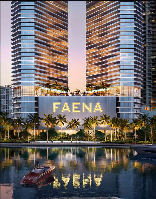 Faena Residences Miami, sobre el Miami River